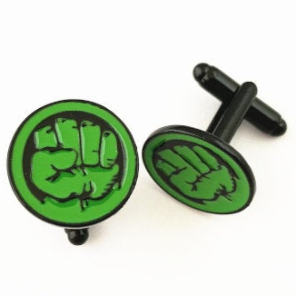 Marvel Inspired HULK SMASH Cufflinks